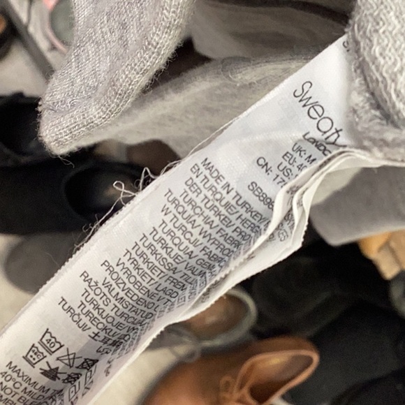 Sweaty Betty Classic  Longline Oversized Crewneck Size 8 - Picture 5 of 5